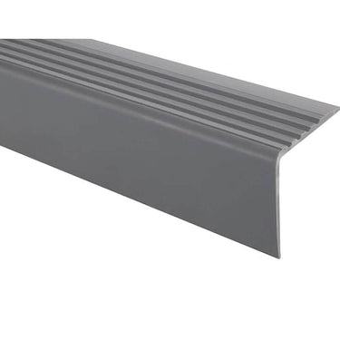 50x42mm PVC Flexible Stair Nosing 730-RGP - Cayrus World of Finishing #color_grey