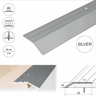 A11 40mm Anodised Aluminium Door Threshold Ramp Profile - Cayrus World of Finishing