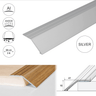A47 41mm Anodised Aluminium Self Adhesive Door Threshold Ramp Profile - Cayrus World of Finishing