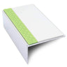 ASL01 56x32mm Aluminium Non Slip Stair Nosing Edge Trim With Pvc Insert - Cayrus World of Finishing
