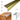 Gold aluminium stair nosing bullnose edge trim 100cm with 35×45mm profile