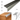 Inox aluminium stair nosing bullnose edge trim 100cm with 35×45mm profile