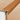Wood effect aluminium stair nosing trim installed on laminate step with anti-slip grooved surface