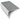 NSL03 Tredsafe Aluminium Non Slip Bullnose Stair Nosing Edge Trim 57 x 40mm with PVC Insert