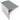 NSL19 Tredsafe Aluminium Non Slip Stair Nosing Edge Trim 56 x 55mm DDA Compliant with PVC Insert