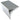 NSL20 Tredsafe Aluminium Non Slip Stair Nosing Edge Trim 57 x 55mm DDA Compliant with PVC Insert Rakeback