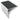 NSL21 Aluminium Non Slip Stair Nosing Edge Trim 67 x 55mm DDA Compliant with PVC Insert