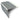 NSL28 Tredsafe Aluminium Non Slip Stair Nosing Edge Trim 75 x 58mm DDA Compliant with PVC Insert Rakeback