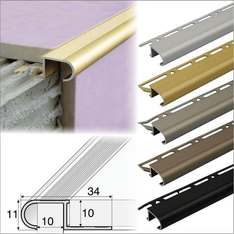Tile Edge Trim Profiles - Cayrus World of Finishing