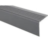 50x42mm PVC Flexible Stair Nosing 730-RGP - Cayrus World of Finishing #color_grey
