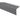 50x42mm PVC Flexible Stair Nosing 730-RGP - Cayrus World of Finishing #color_grey