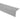 50x42mm PVC Flexible Stair Nosing 730-RGP - Cayrus World of Finishing #color_grey