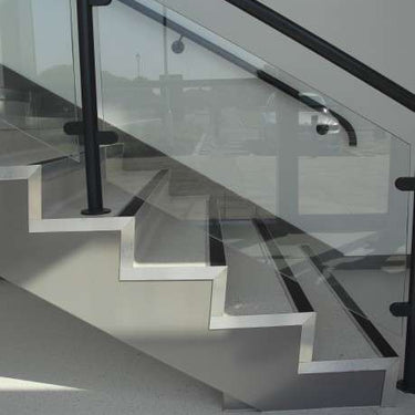 NSA Rakeback - 42mm  Stair Edge Trim Pre-Formed 350mm Length