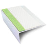 ASL16 Tredsafe 66x32mm Aluminium Non Slip Stair Nosing Edge Trim With Pvc Insert - Cayrus World of Finishing