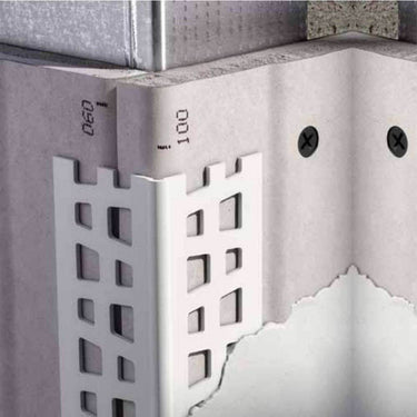 10 X 25x25mm Pvc Render Corner Bead - Cayrus World of Finishing