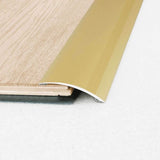 A49 61mm Anodised Aluminium Self Adhesive Door Threshold Ramp Profile - Cayrus World of Finishing