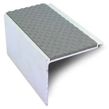 NHD17 Tredsafe Aluminium Non Slip Stair Nosing 60 x 55mm Heavy Duty Edge Trim
