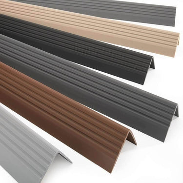 50x42mm PVC Flexible Stair Nosing 730-RGP - Cayrus World of Finishing