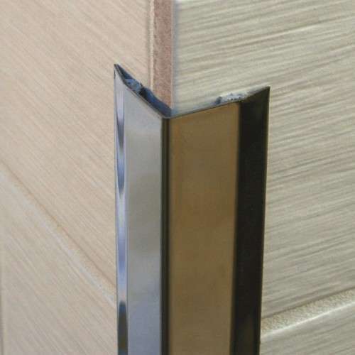 Cladding Protection Angles Stainless steel angle wall cladding corner trim protector bevelled edg